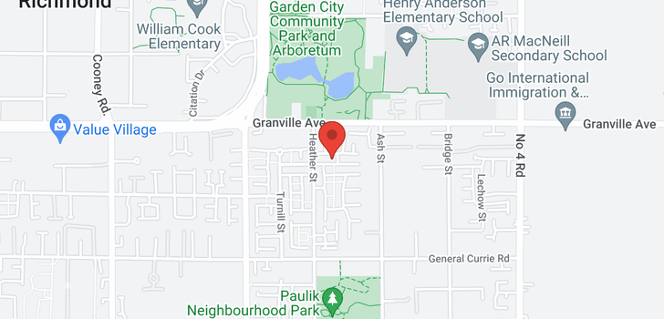 map of 54 9333 SILLS AVENUE